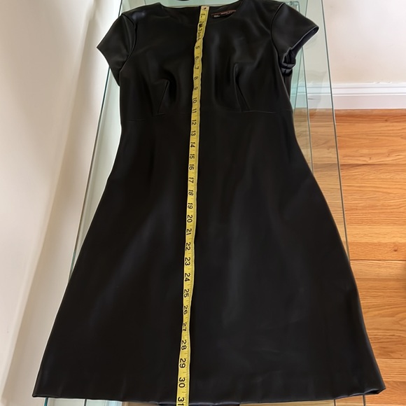 Zara Faux Leather Dress - Picture 4 of 7